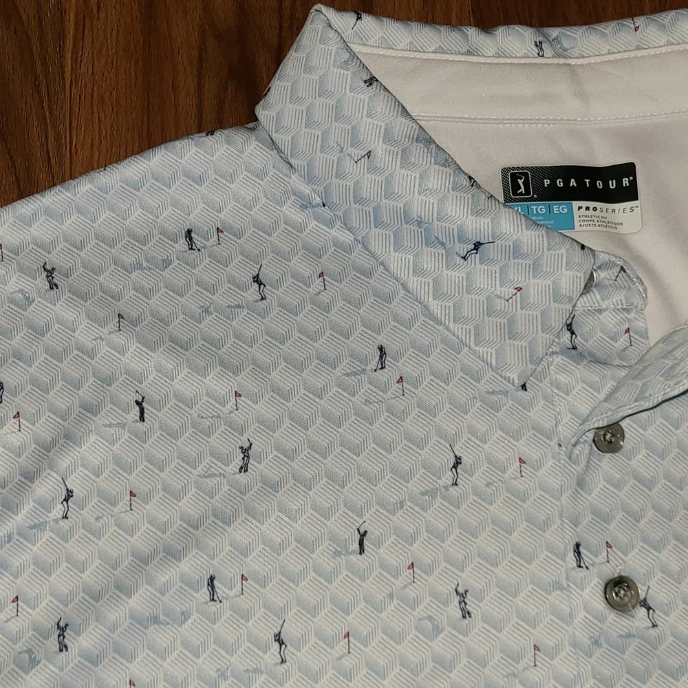 PGA Pro Series lite golfers shirt - Picture 2 of 2